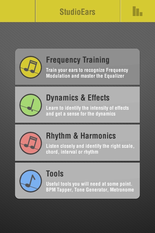 StudioEars 2 - Audio Engineering EQ Training screenshot 3