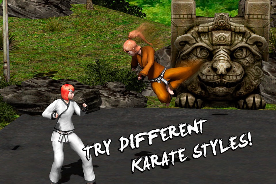 Karate Do Fighting Tiger 3D screenshot 2