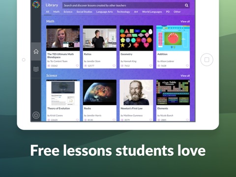 TES Teach with Blendspace screenshot 2