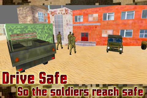 Military Transport Truck 3D screenshot 4