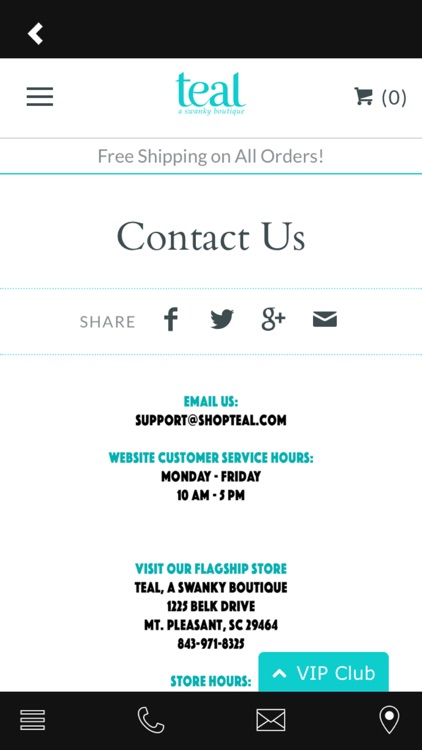 Teal a swanky boutique screenshot-4