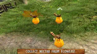 Captura 1 Miel Abeja  Ataque Volador 3D Simulador Juego – Mosca A Matar Enemigo Insectos iphone