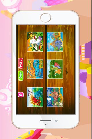 Dinosaur Jigsaw Puzzles - Learning Games Free for Kids Toddler and Preschool screenshot 2