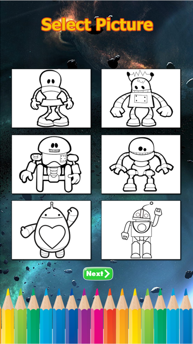 How to cancel & delete Robot Coloring Book For Kids from iphone & ipad 3