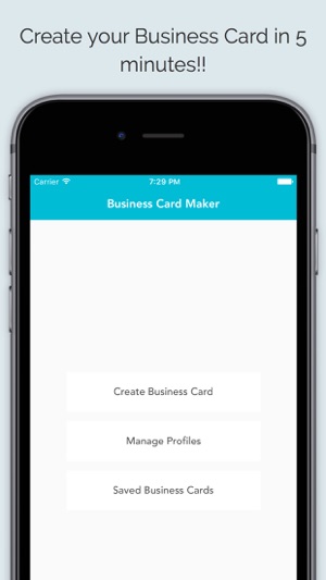 Business Card Maker App(圖1)-速報App