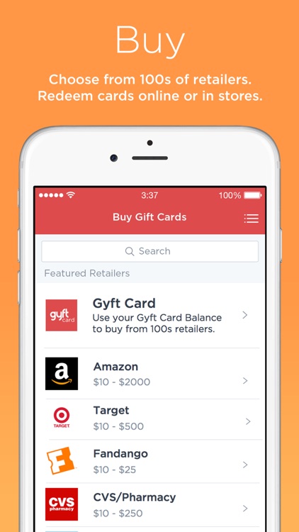 Gyft - Buy, Send, Upload & Manage Gift Cards