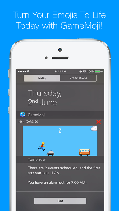 Emoji Game Widget - Play Games in Your Notification Center! Screenshot 4