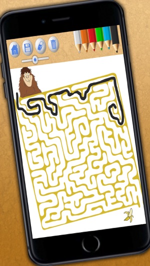 Animal maze game for kids - Solve the maze do the puzzle and(圖2)-速報App