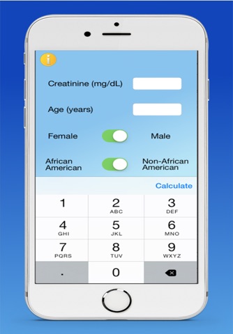 Glomerular Filtration Rate (GFR) Calculator screenshot 2