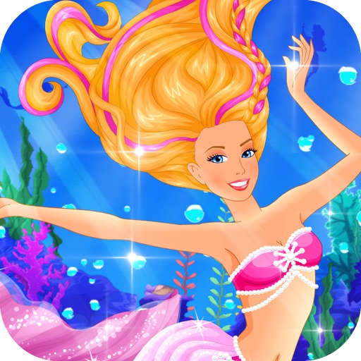 Anna turned mermaid - the First Free Kids Games