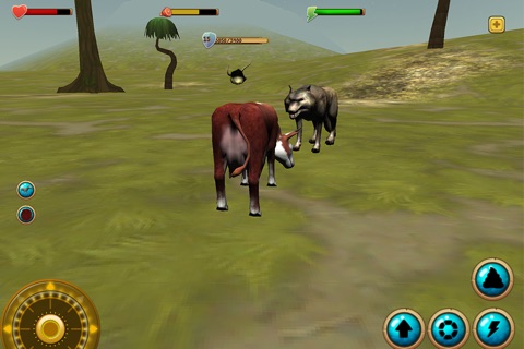 Wild Cow Simulator 3D screenshot 2