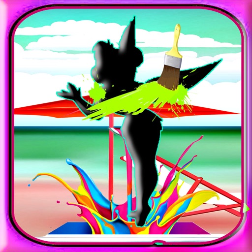 Coloring Page For Kids Game Tinkerbell Edition iOS App