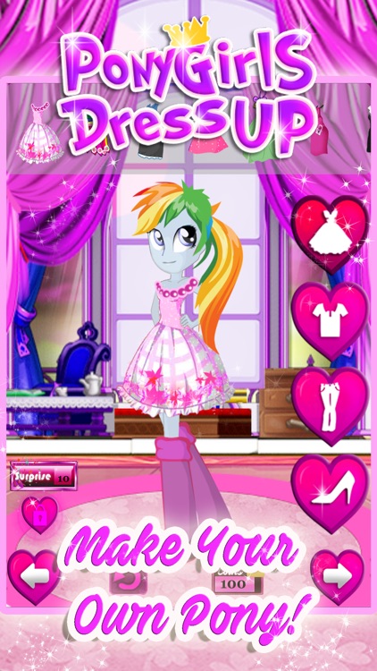 Love Pony Dress Up Games