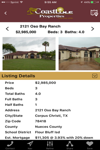 Coastline Properties Corpus Christi Real Estate screenshot 4