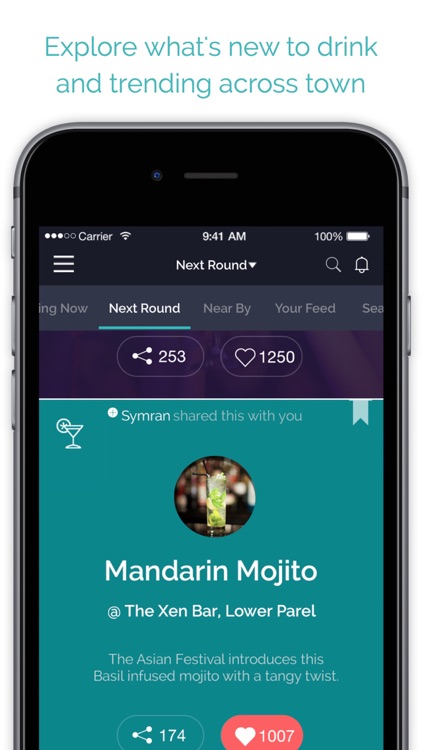 Next Round - Explore. Drink. Share.
