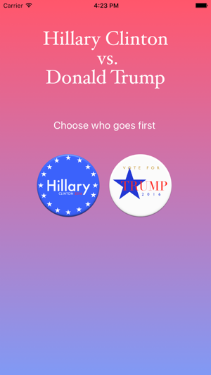 Tic Tac Toe 2016 General Election Edition Hillary Clinton vs(圖1)-速報App