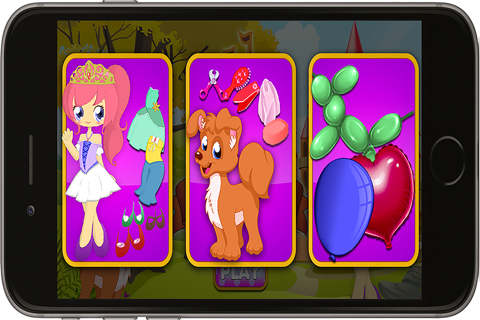 Princess Dress Up And Pet Care screenshot 2