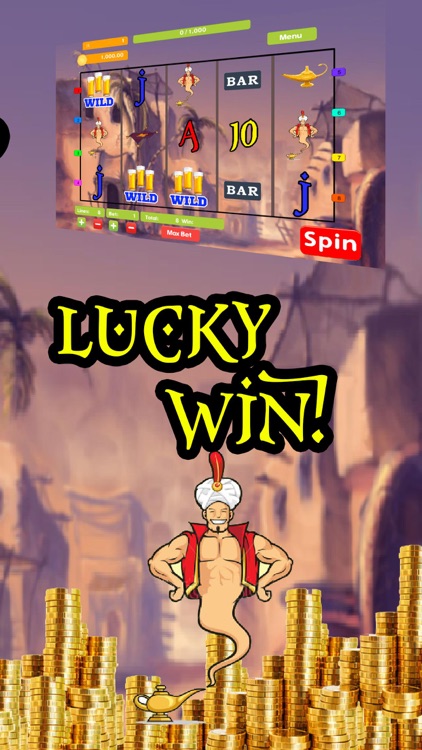 Aladdin And The Magic Lamp Slot Machine