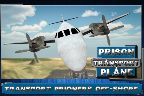 Jail Criminal Transport Air Craft Simulator 3D screenshot 3