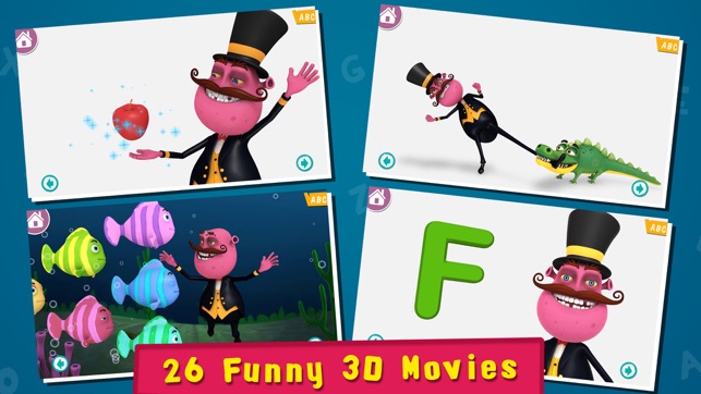 Magical Alphabet - Letters, Phonics, Spellings and ABC Video(圖2)-速報App