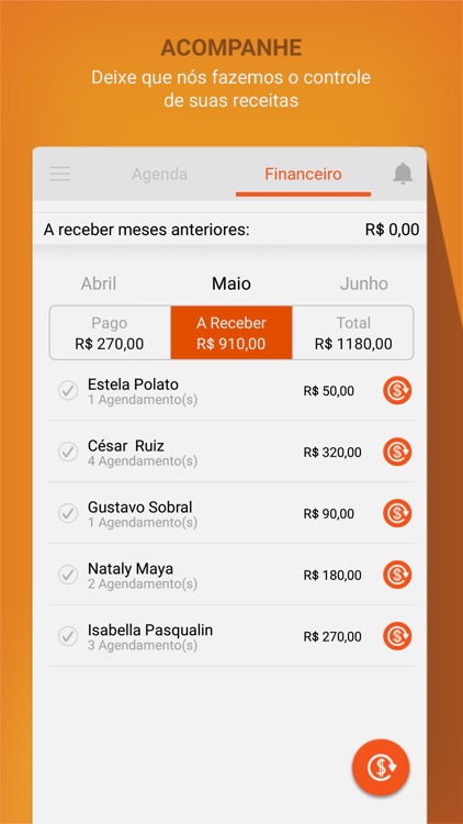 AgendeJá - Agendamento e gestão financeira screenshot-3