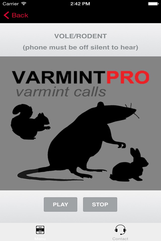 Varmint Calls for Predator Hunting with Bluetooth screenshot 2