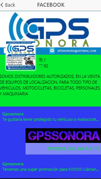 GPS Sonora