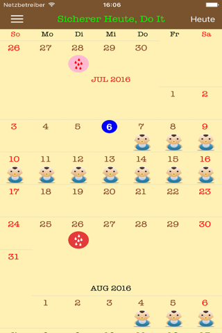 Menstrual Period Calculate screenshot 2