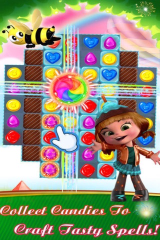 Sweet Bakery - 3 match Cookie Mania puzzle splash game screenshot 2