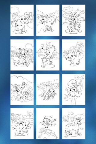 Color Books - The best coloring and drawing animal app for kid screenshot 3