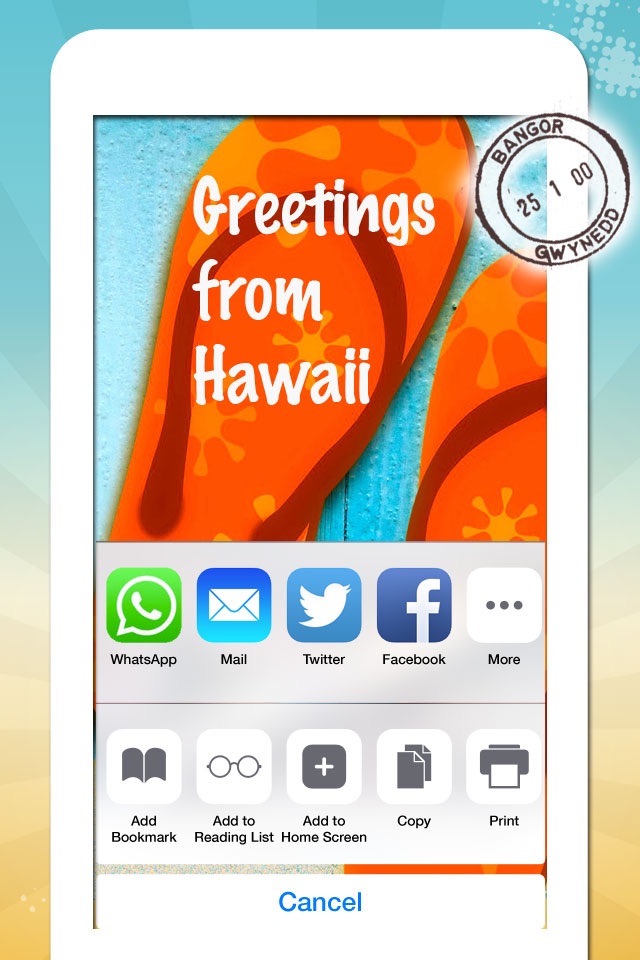 Vacation Greeting Cards - Summer Holiday Greetings, Wallpapers & Messages screenshot 4