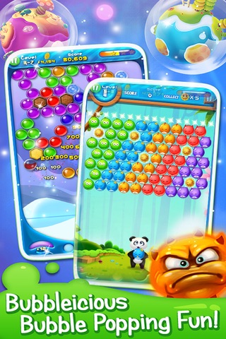 Puzzle Shooter: Bubble Blue Pet screenshot 2