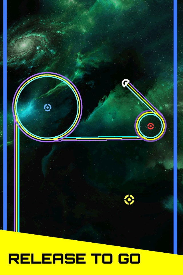 Space Rainbow- Simple,Attractive,Crispy and Cool endless arcade game screenshot 2