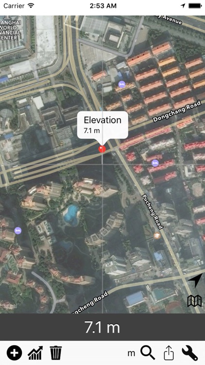 Elevation - Height above Sea Level, Altitude Map screenshot-3