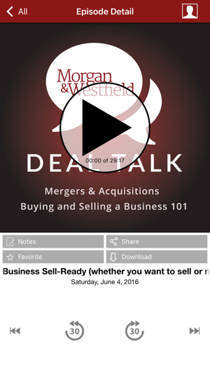 Morgan & Westfield Deal Talk(圖2)-速報App