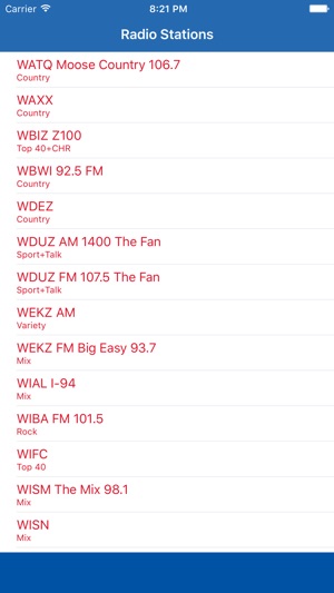 Radio Channel Wisconsin FM Online Stream