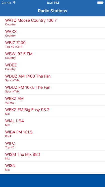 Radio Channel Wisconsin FM Online Streaming