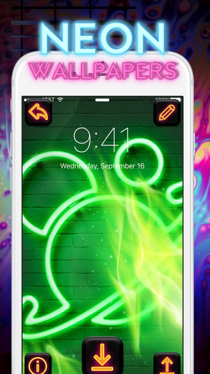 Cool Neon Wallpapers – Glowing and Sparkling Background.s for Retina Home Screen Free screenshot-3