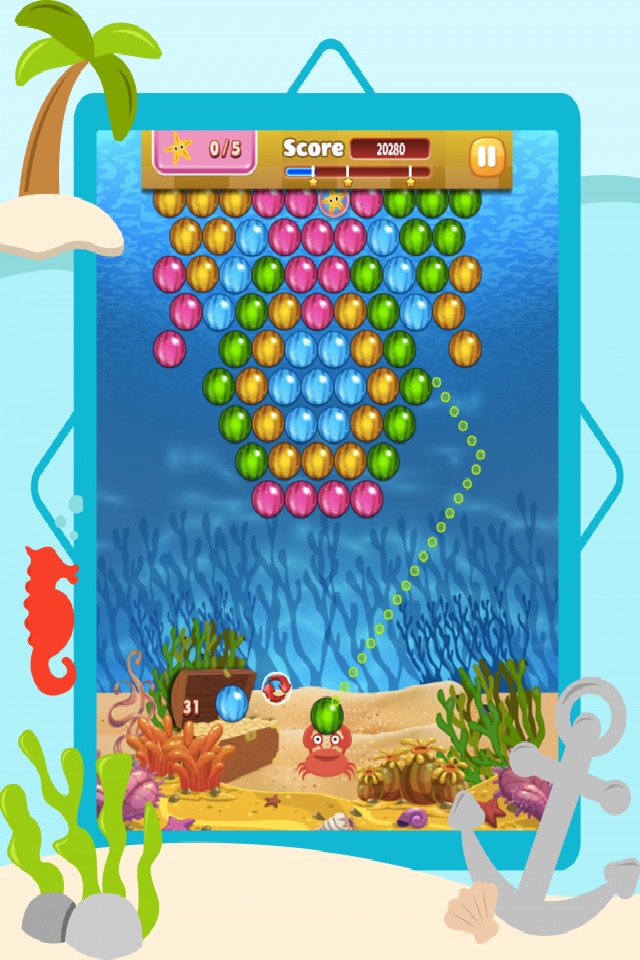 Word Bubbles Ocean Crush - A Unique Free Puzzle Game screenshot 2