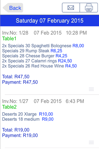 POS Appetito | point of sale - cash register screenshot 3