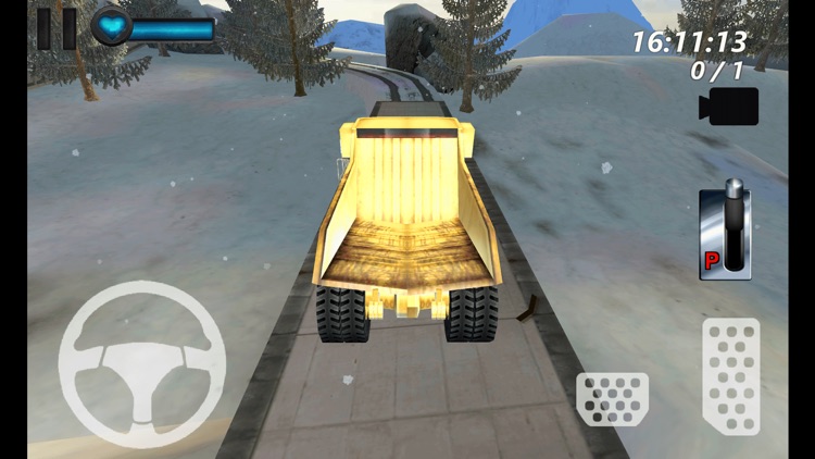 Mountain Mining Ice Road Truck screenshot-4