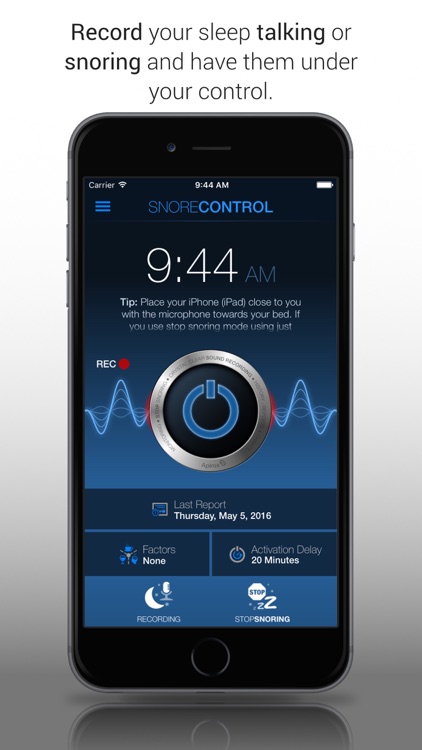 Snore Control