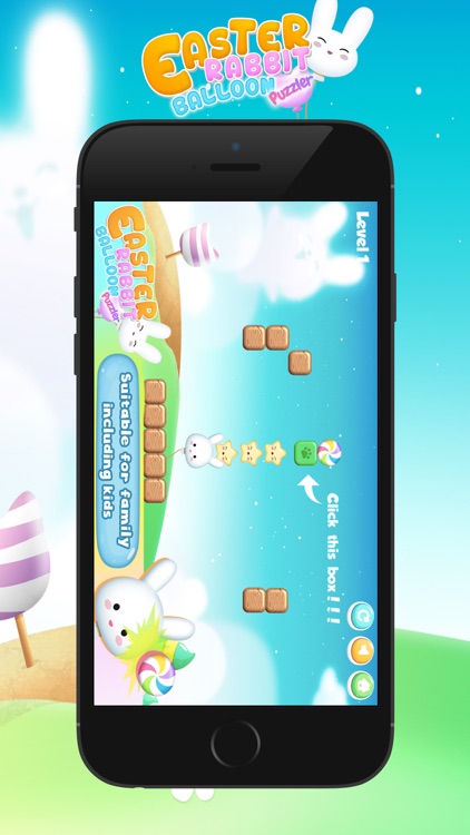 Easter rabbit balloon puzzler screenshot-4