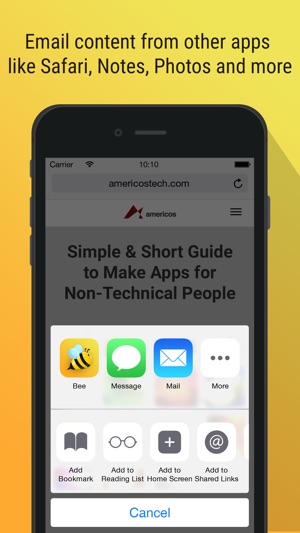 Bee - Email Smart and Fast(圖3)-速報App