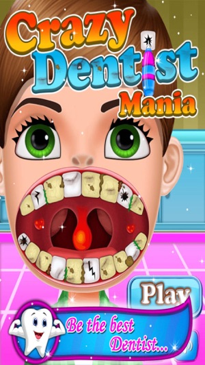 Crazy Dentist Mania game for Kids, girls and toddler(圖1)-速報App