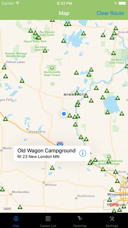 Minnesota – Camping & RV spots
