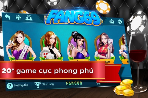 Fang69 - Game Bai Online screenshot 2