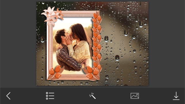 Rain Photo Frame - Amazing Picture Frames & Photo Editor(圖2)-速報App