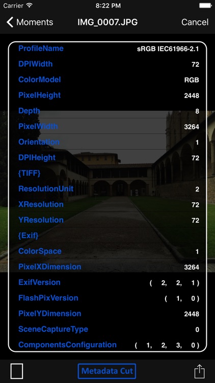 Metadata Cut - View and Remove Metadata