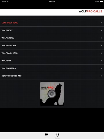 REAL Wolf Calls and Wolf Sounds for Wolf Hunting -- (ad free) BLUETOOTH COMPATIBLE screenshot 2